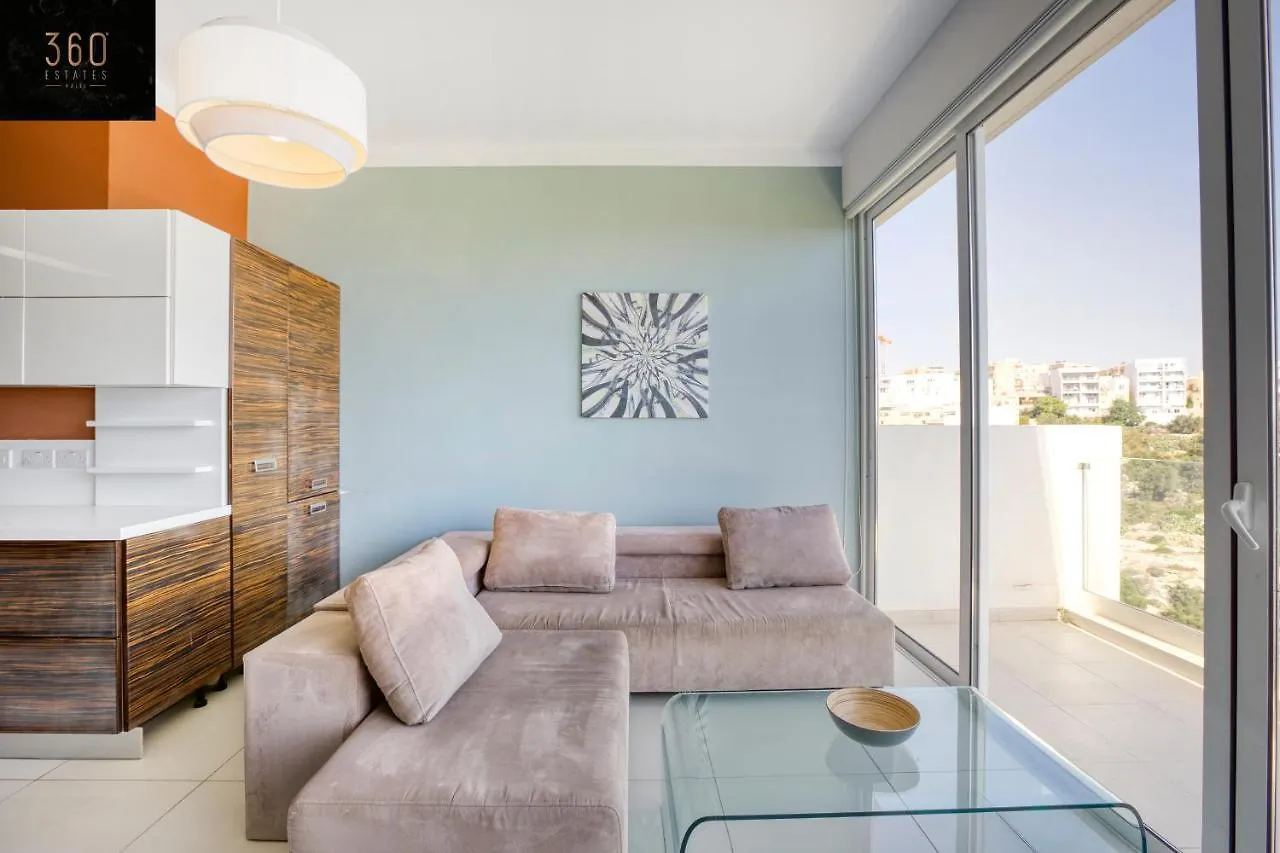 Apartament Beautiful Hill Apt, With Balcony, Seaviews & Wifi By 360 Estates St. Julian's