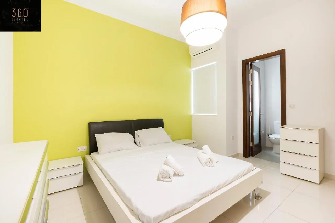 Apartament Beautiful Hill Apt, With Balcony, Seaviews & Wifi By 360 Estates St. Julian's Malta